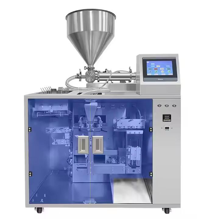 Предварительно изготовленная Doypack Zipper Bag Packaging Machine - Автоматическое заполнение и уплотнение для порошка / жидкости / соуса, многофункциональный дизайн