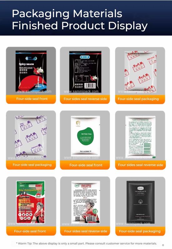 Маленький мешок жидкий соус кетчуп упаковочная машина 4 боковой уплотнитель мешок Производитель Хорошая цена для пищевых приложений мешок упаковки