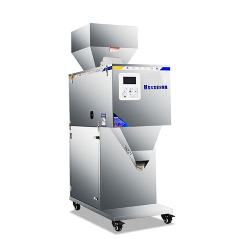 High Quality 2500g Dry Spice Powder Filling Machine Granule Dispenser for Water Beverages Grain Nut Salt