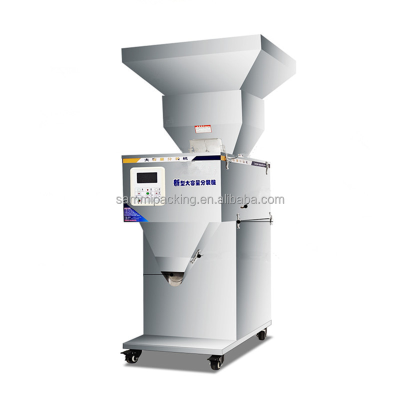 High Quality 2500g Dry Spice Powder Filling Machine Granule Dispenser for Water Beverages Grain Nut Salt