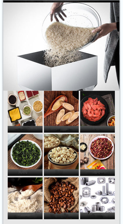 Новейшая машина для дозирования чая большой емкости 100-2500 г, полуавтоматическая машина для наполнения порошком с весами