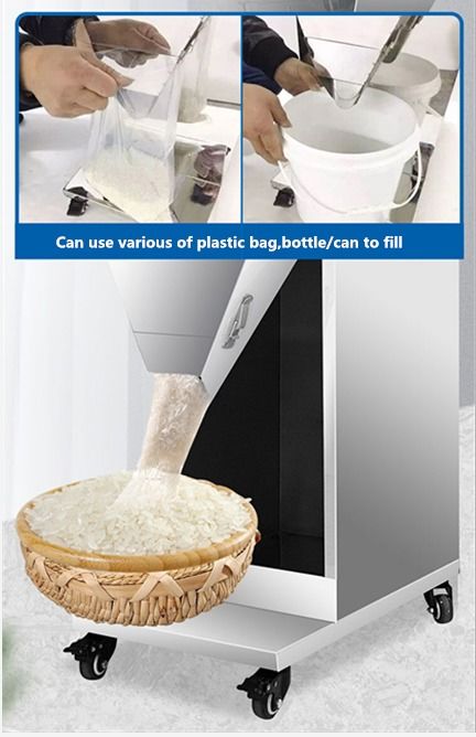 Новейшая автоматическая электронная весовая фасовочная машина 999 г / 1500 г / 3000 г / 5000 г для порошковых частиц