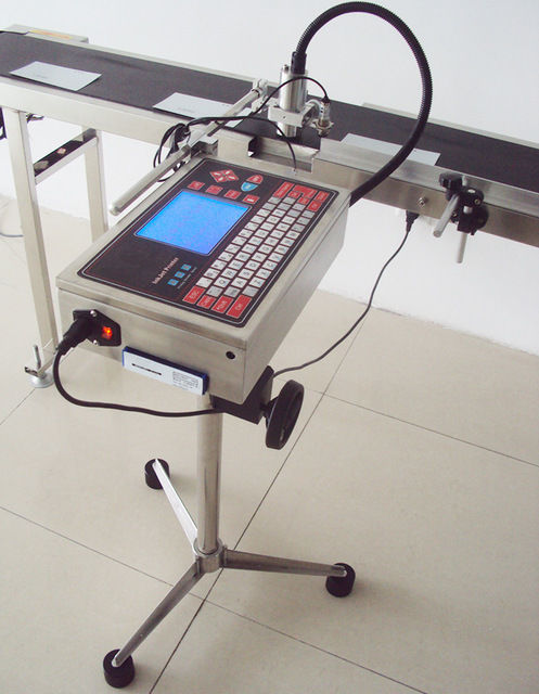 Промышленный принтер CIJ для бутылочных проволочных кабелей, маркировщик яиц, кодирование даты, печатная машина для логотипов