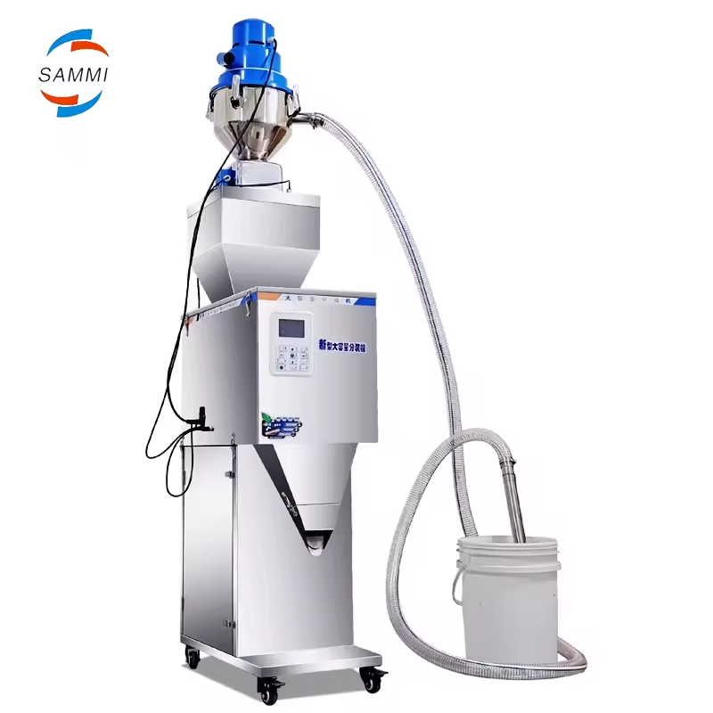 New Arrivals Multi-Function Automatic Feeding 50-3000g Rice Powder Filling Machine Weighing and Packaging for Food Commodity
