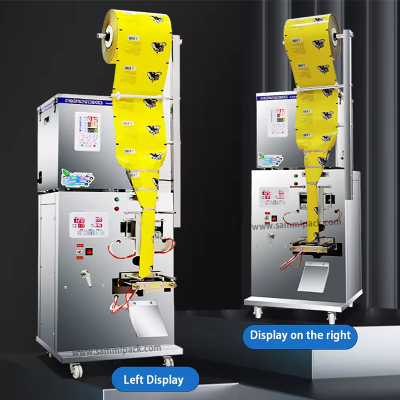 Горячая продажа Простая в эксплуатации установка Автоматическая трехсторонняя герметическая чайная сумка Кофе Сахарная палочка упаковочная машина