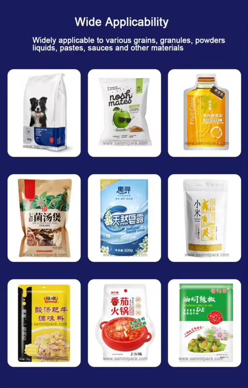 Newest Automatic Zipper Pouch Pick Up Open Fill seal Machine Gummy/Nuts/Dried Fruit 4-in-1 Packaging