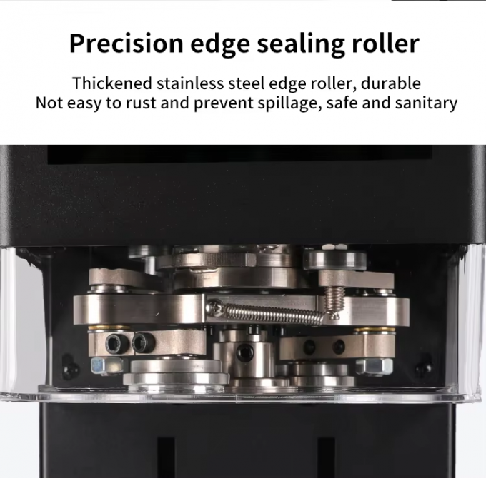 Алюминиевые ПЭТ банки для напитков Полуавтоматическая машина для консервирования жестяных банок для соков, безалкогольных напитков, розлива и укупорки 5