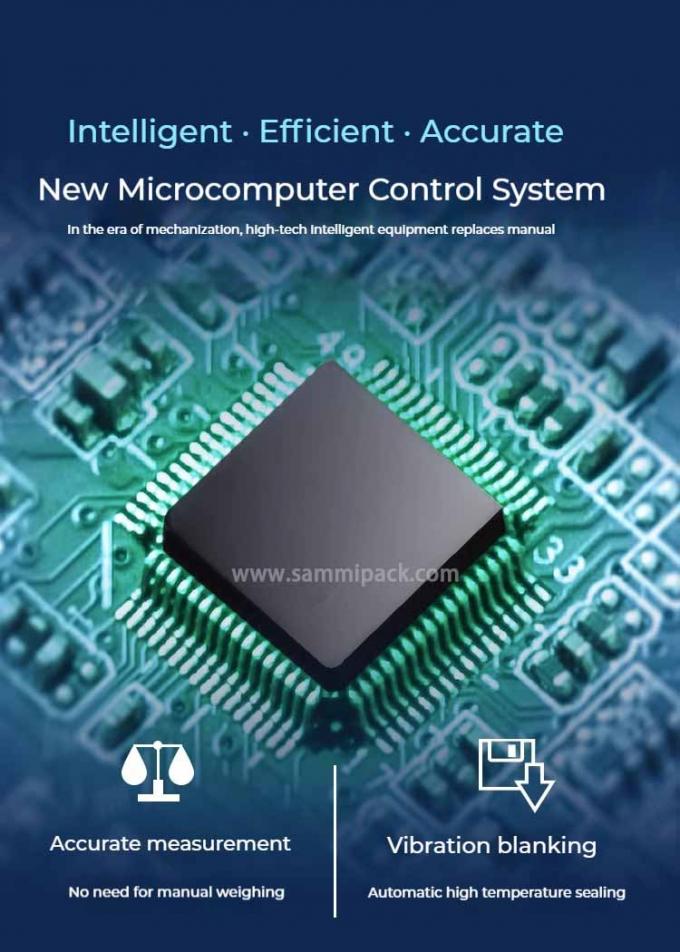 Многофункциональная двухголовочная машина для фасовки сахара, кофе в зернах, взвешивания и упаковки 500 г 1000 г 450*470*1750 мм Товар 4