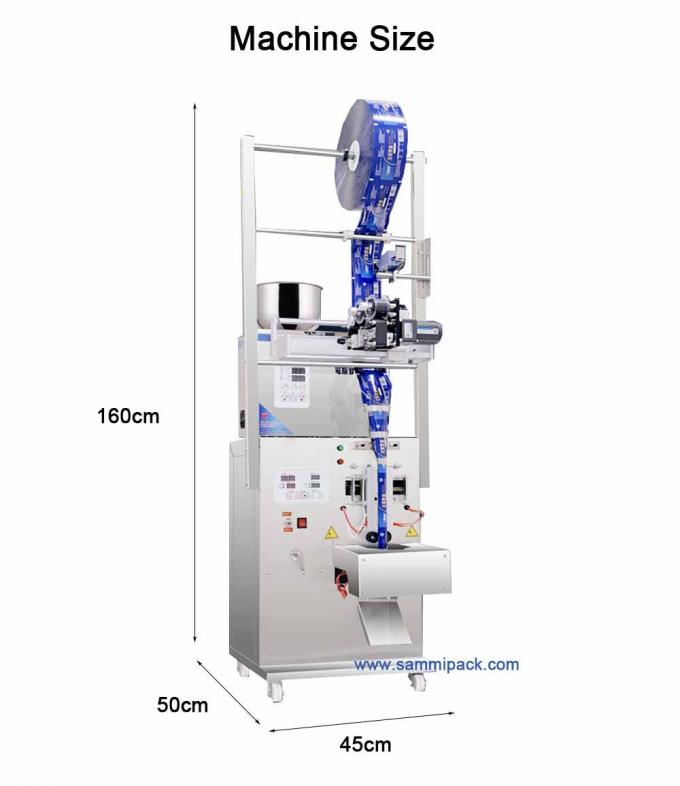 120.000 кг Машина для упаковки порошкового чая в бумажную упаковку с одним брутто-весом и термодатером 3