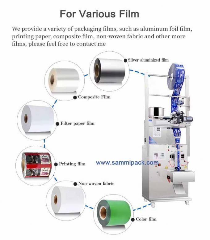 120.000 кг Машина для упаковки порошкового чая в бумажную упаковку с одним брутто-весом и термодатером 2