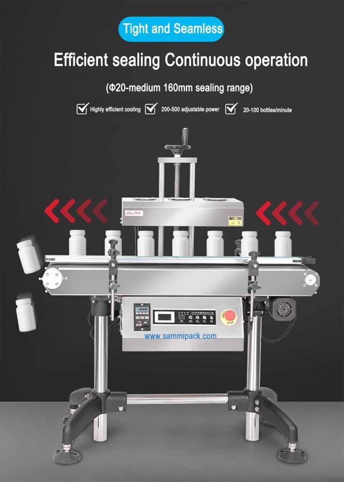 Алюминиевая фольга тепловой индукционной уплотнительной машины Капкаль индукционный уплотнитель для бутылок Консервы для машин упаковки напитков 3