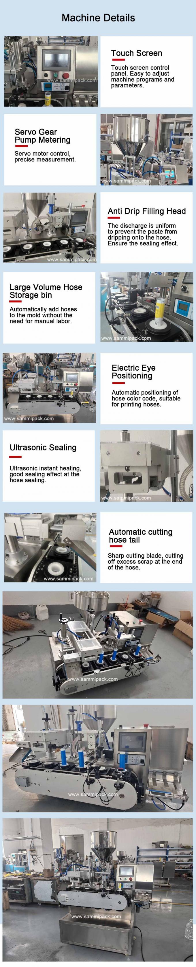 Косметика Крем Мазь Пластиковая мягкая трубка Шланг наполнитель уплотнитель Наполнитель и уплотнитель 4