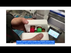 Машина для маркировки бутылок с плоской поверхностью на столе Автоматическая машина для маркировки наклейки