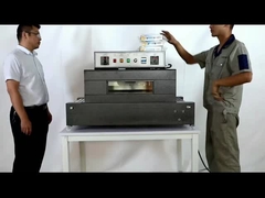 ПВХ ПОФ Пленка Тепловой туннель сужается упаковочная машина Для книг Картоны Бутылки