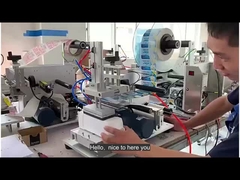 Нет воздушных пузырей упаковки маркировочная машина плоская поверхность с принтером даты