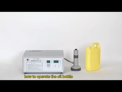 DGYF-500A Индукционная пленка уплотнительная машина для косметических медицинских бутылок стеклянные банки